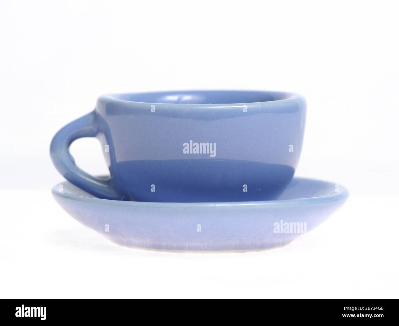 Mug with saucer Stock Photo Alamy