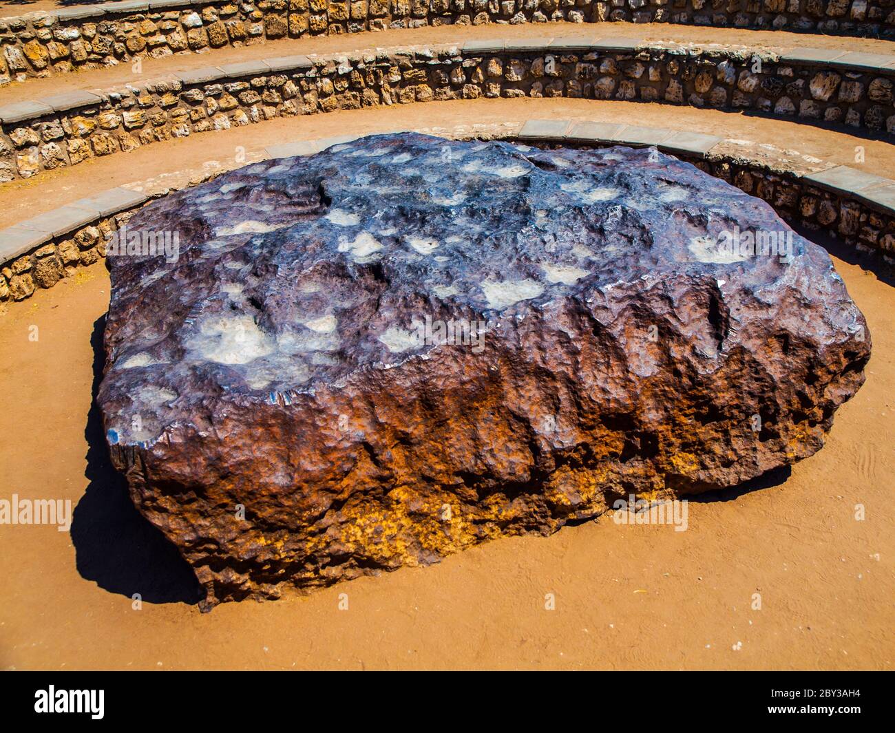 Hoba meteorite - the biggest meteorite on Earth Stock Photo - Alamy