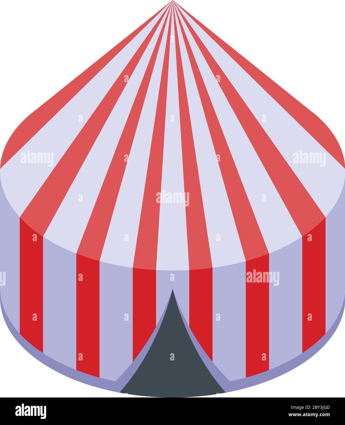 Circus tent icon, isometric style Stock Vector Image & Art - Alamy