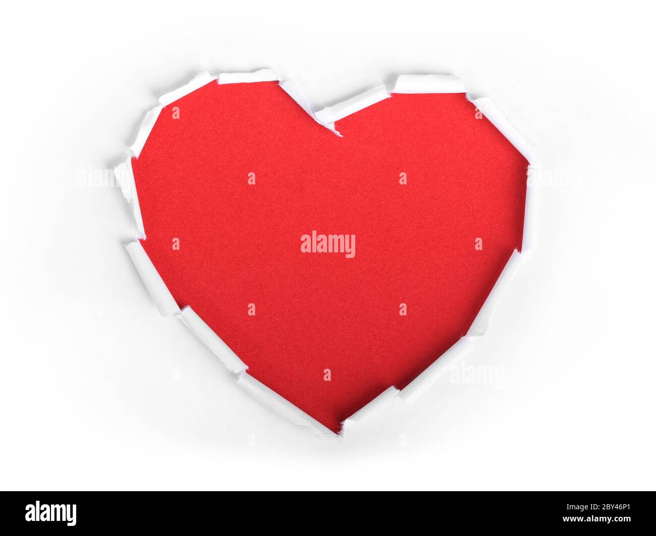Heart shape symbol Stock Photo