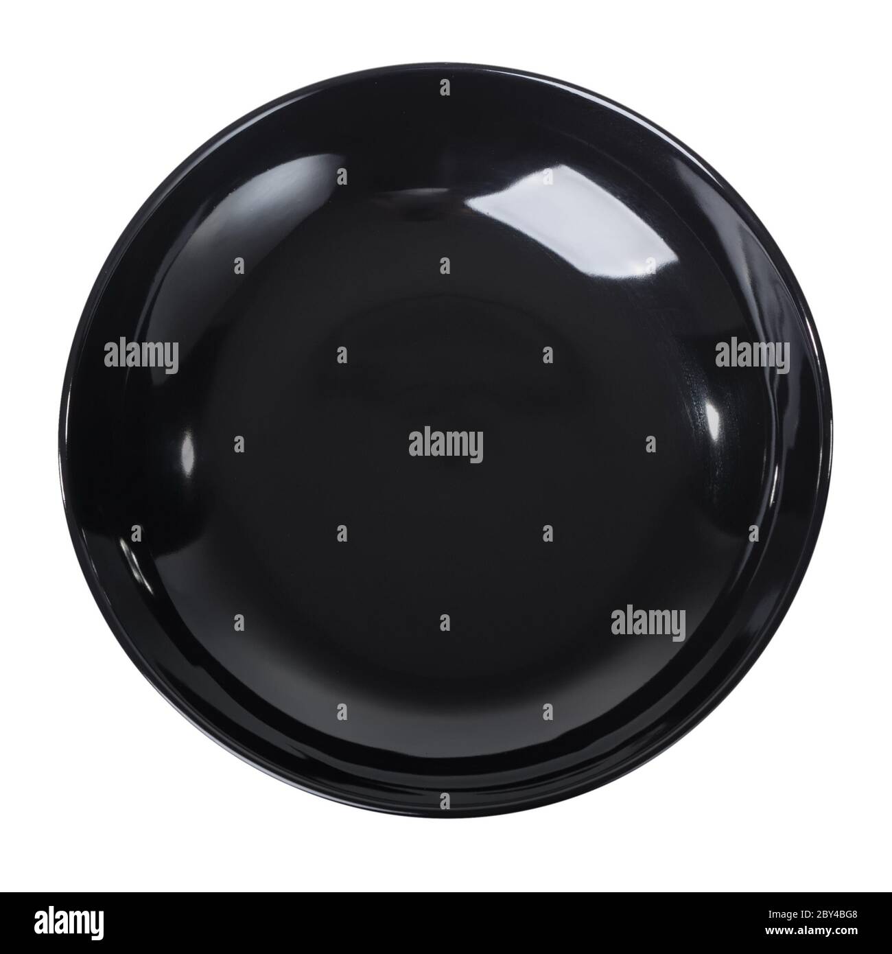 Black plate cutout hi-res stock photography and images - Alamy