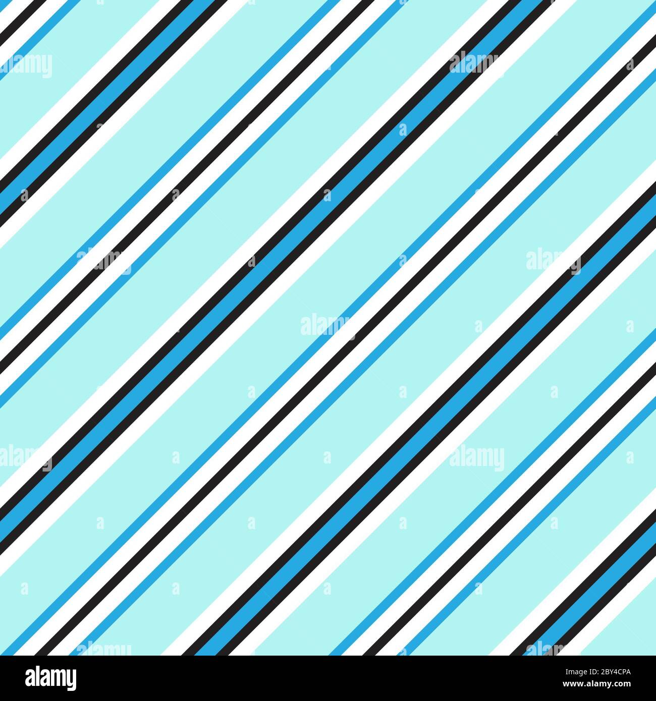 Sky blue diagonal striped seamless pattern background suitable for ...