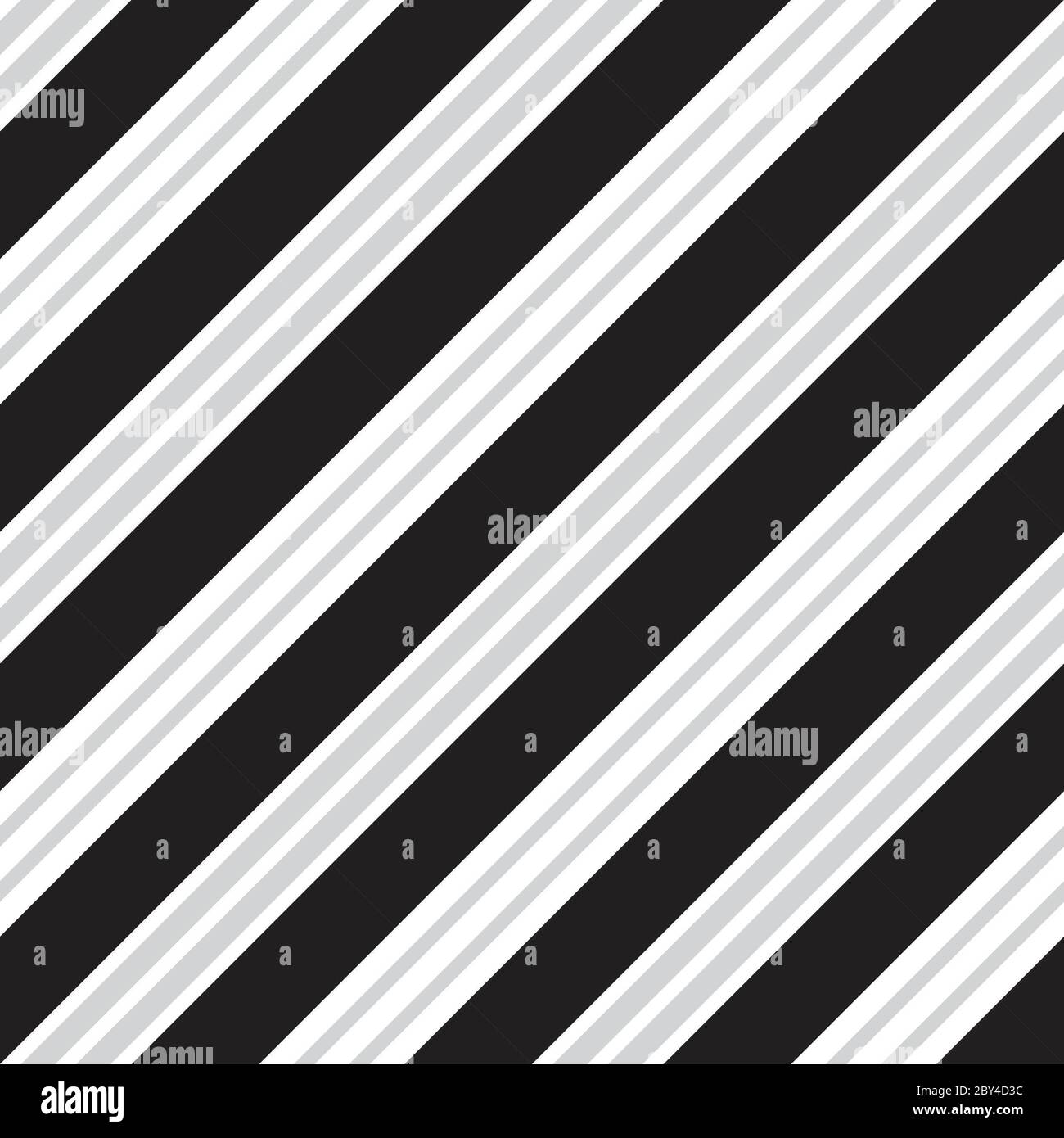 Black and white diagonal striped seamless pattern background suitable ...