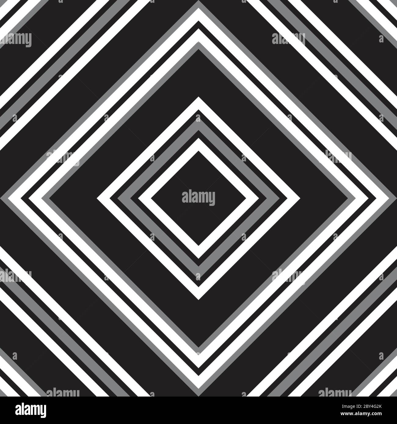 Black and white Argyle diagonal striped seamless pattern background ...