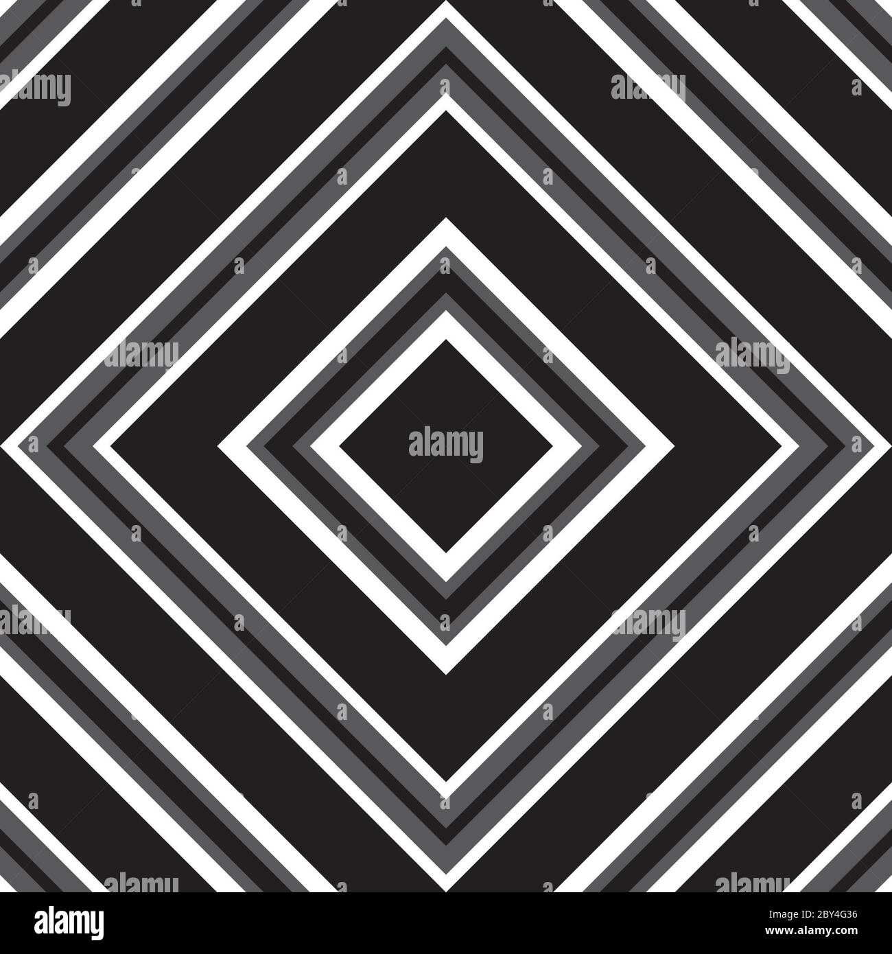 Black and white Argyle diagonal striped seamless pattern background ...