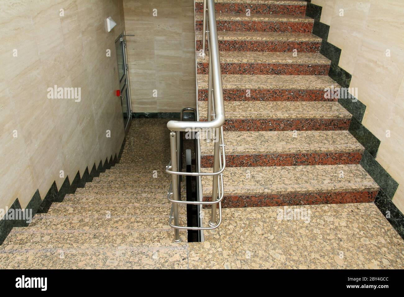 contemporary staircase Stock Photo