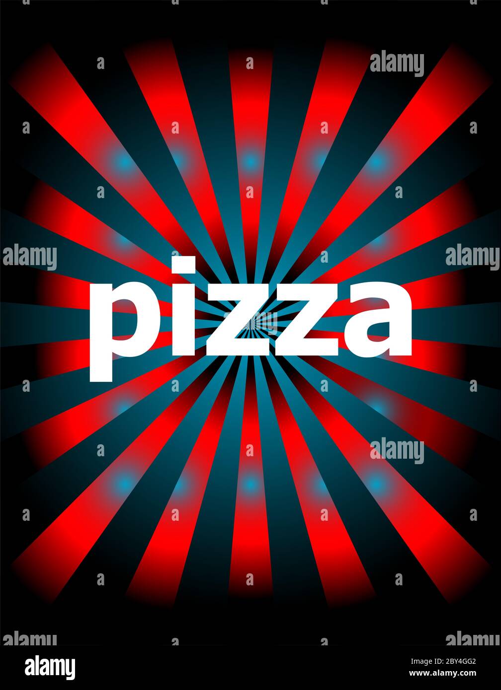 Text Pizza On Digital Background Health Food Concept For Web And Mobile App Template Design Business Infographic Social Media Creative Presentat Stock Photo Alamy