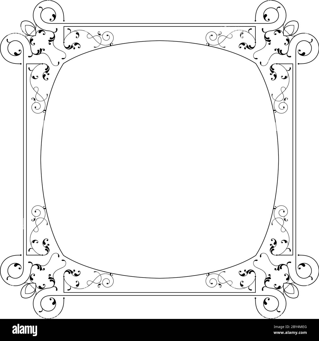 Frame Border Design Vector Art Stock Vector Image Art Alamy