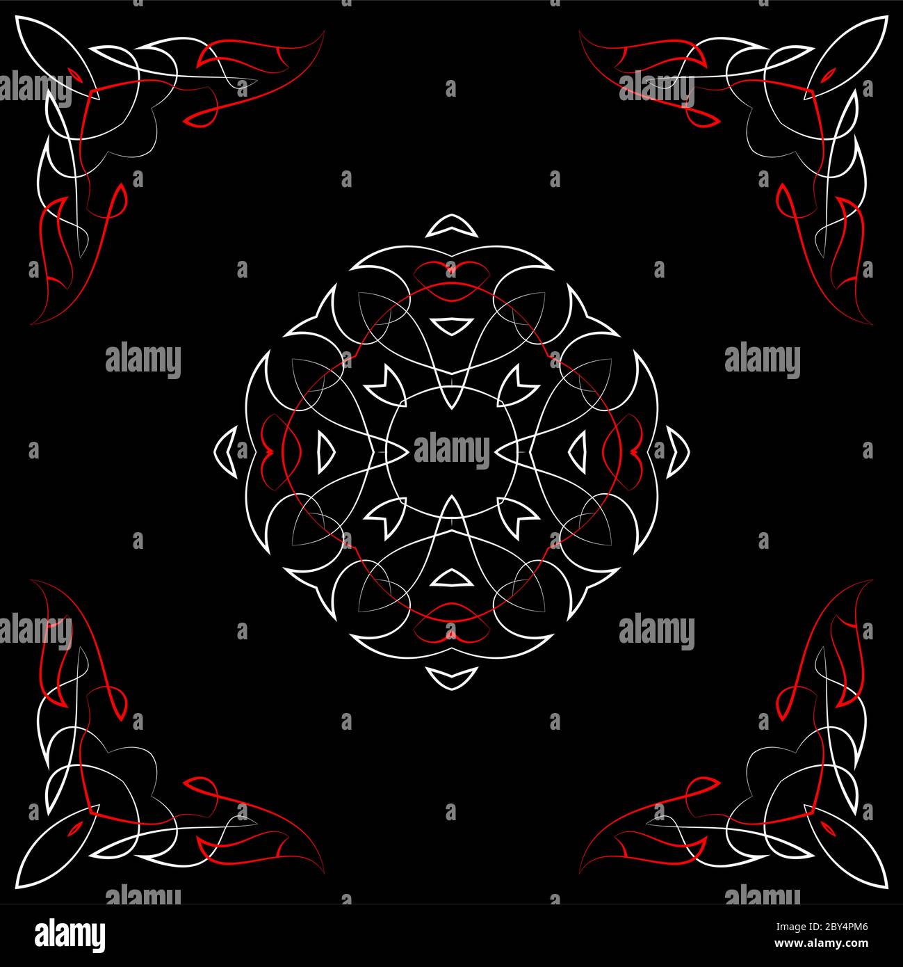 Pinstripe Corner Design Vector Illustration Stock Vector Image & Art Alamy