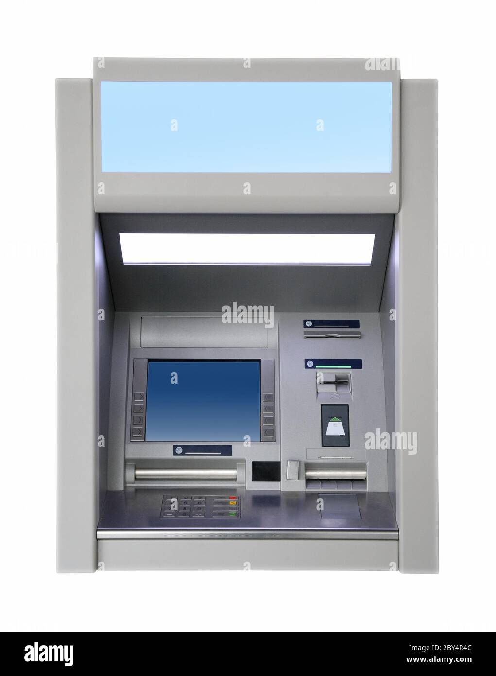 wall cash dispense Stock Photo