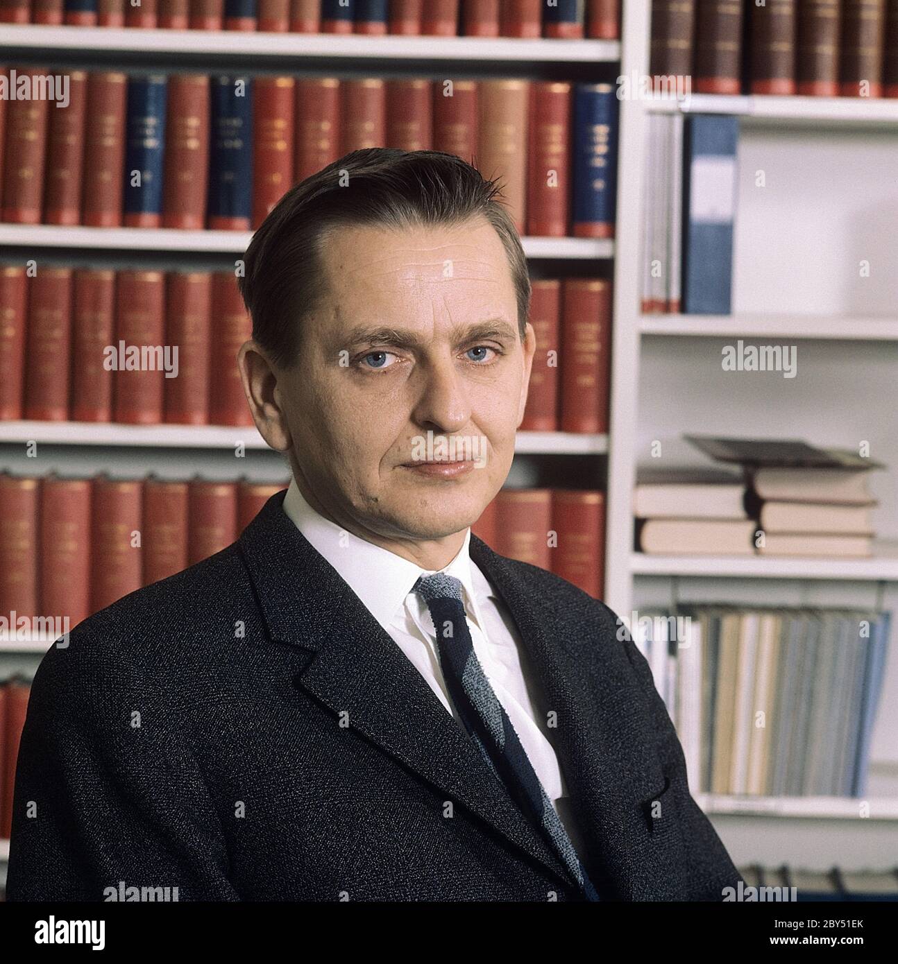 Olof Palme. Swedish social democratic politican and prime minister. Born october 14 1927. Murdered february 28 1985. Pictured here in on january 9 1971 Stock Photo