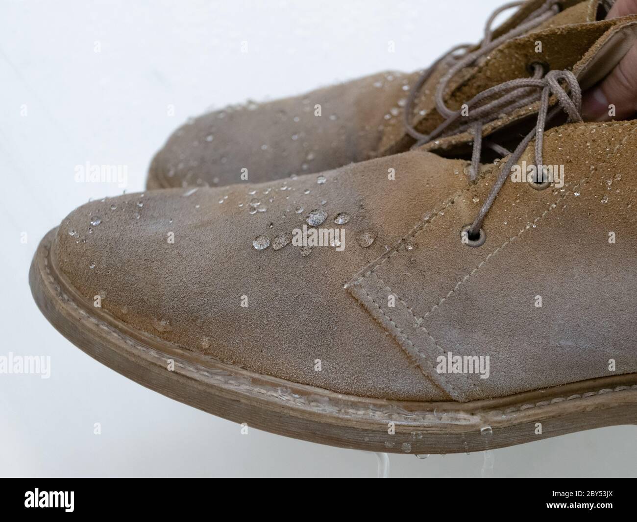 spray to waterproof suede boots