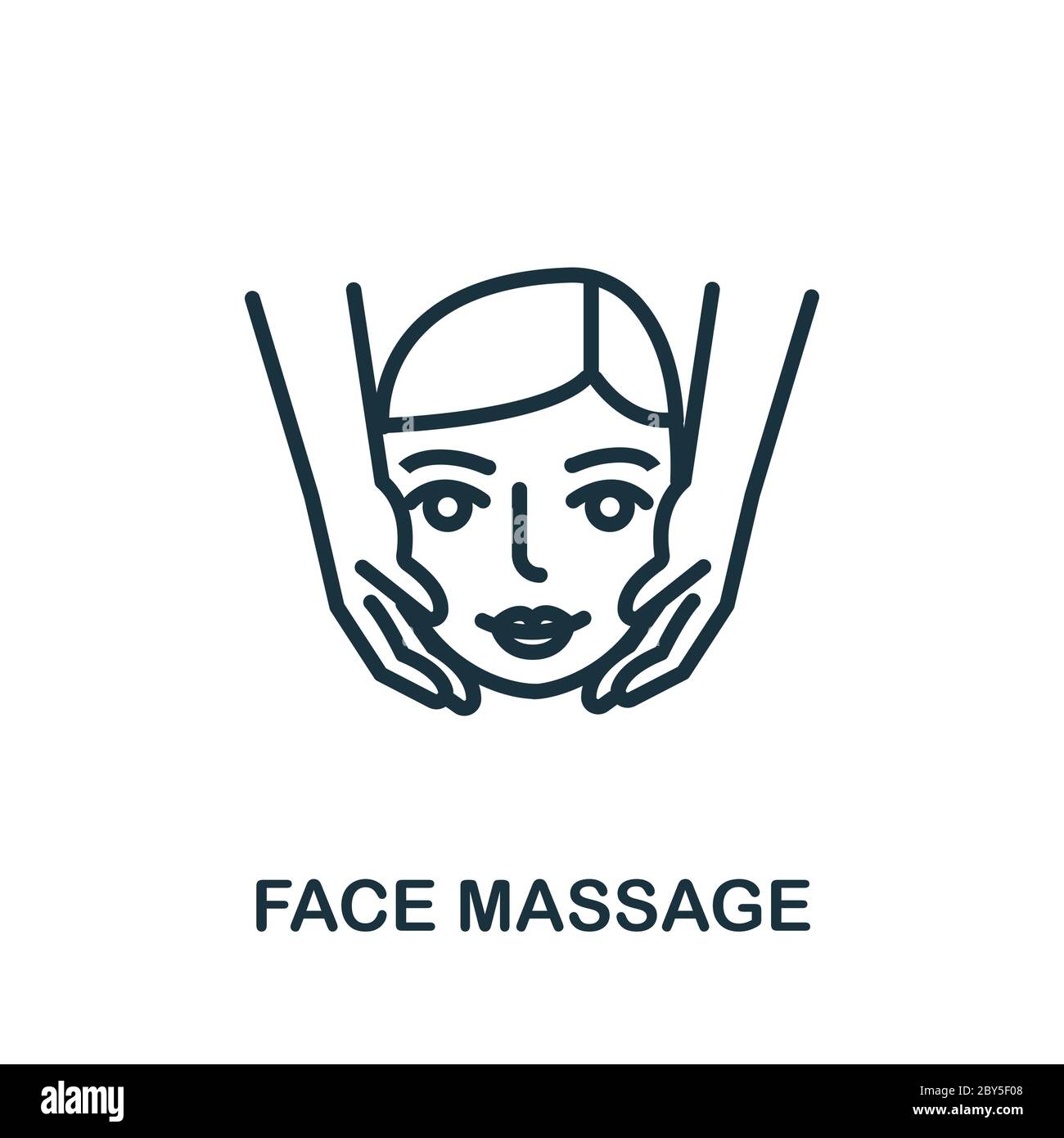 Face Massage icon. Simple element from cosmetology collection. Creative Face  Massage icon for web design, templates, infographics and more Stock Vector  Image & Art - Alamy