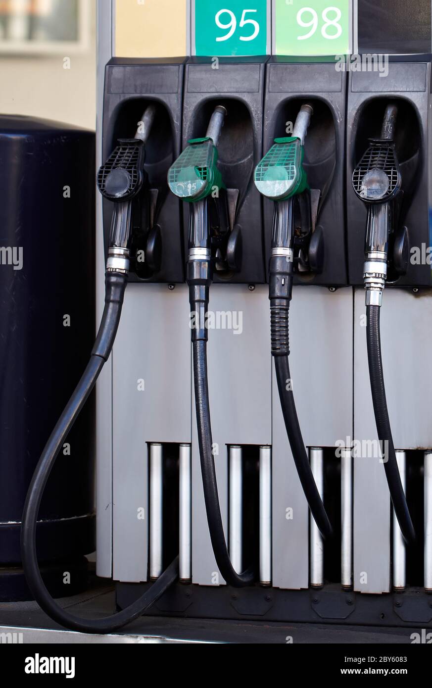 Automatic petrol pump hires stock photography and images Alamy