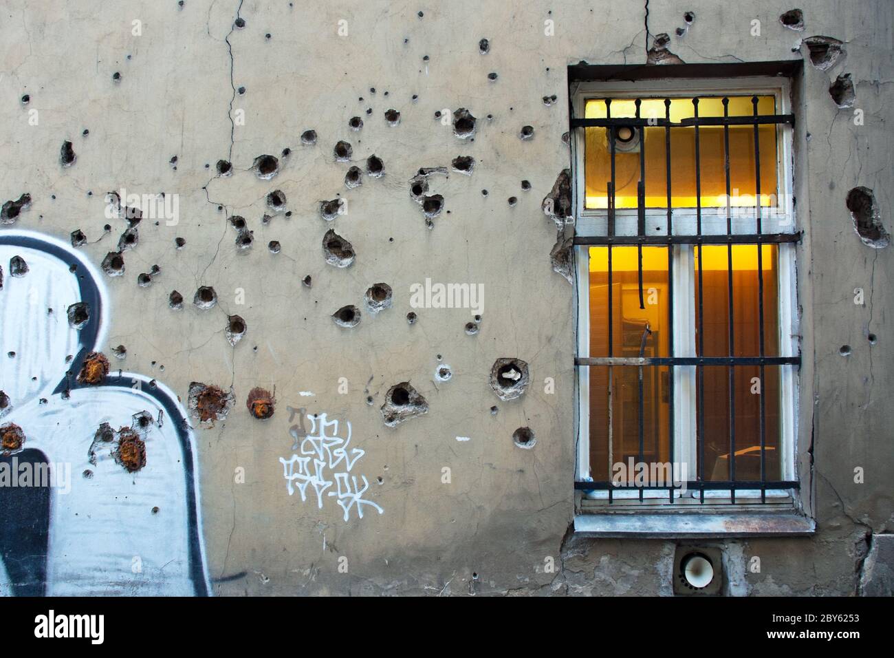 Bullet Holes In House
