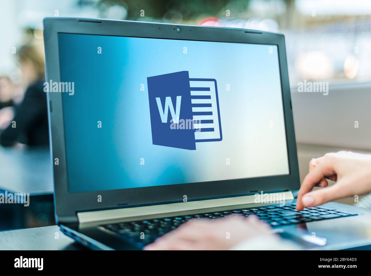 laptop with word installed