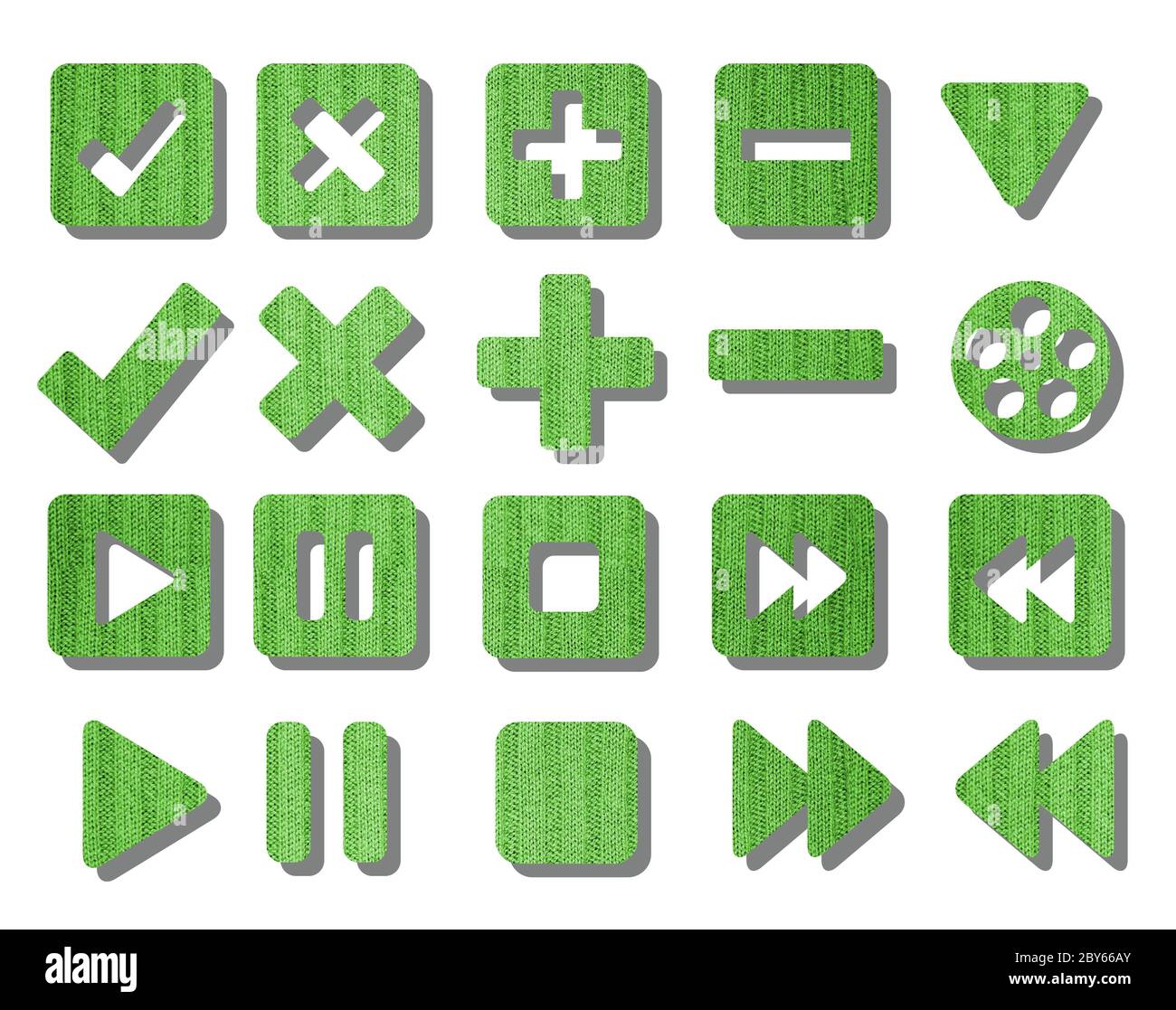 Email communication icon set Cut Out Stock Images Pictures Alamy