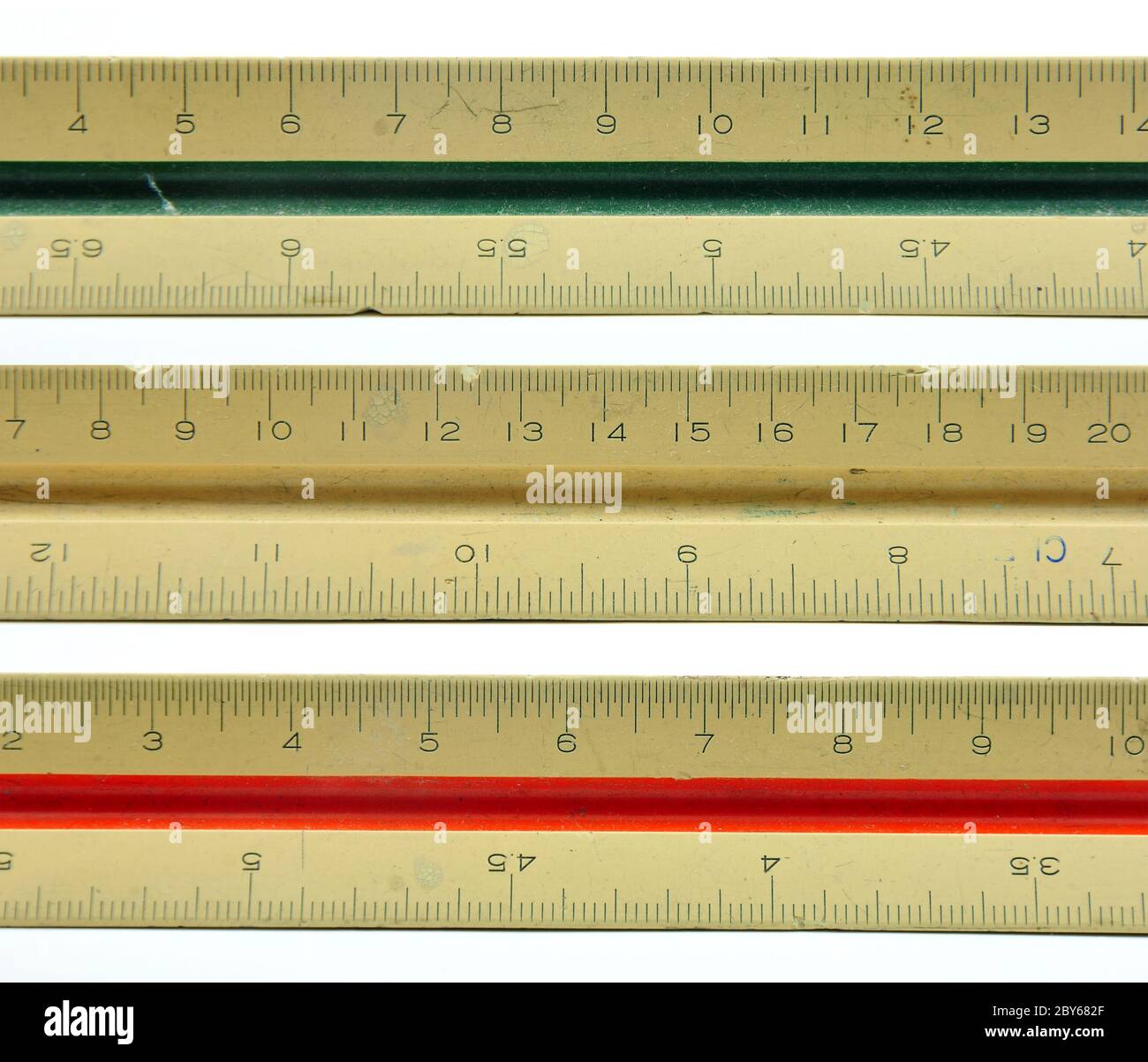 Rulers Stock Photo - Alamy