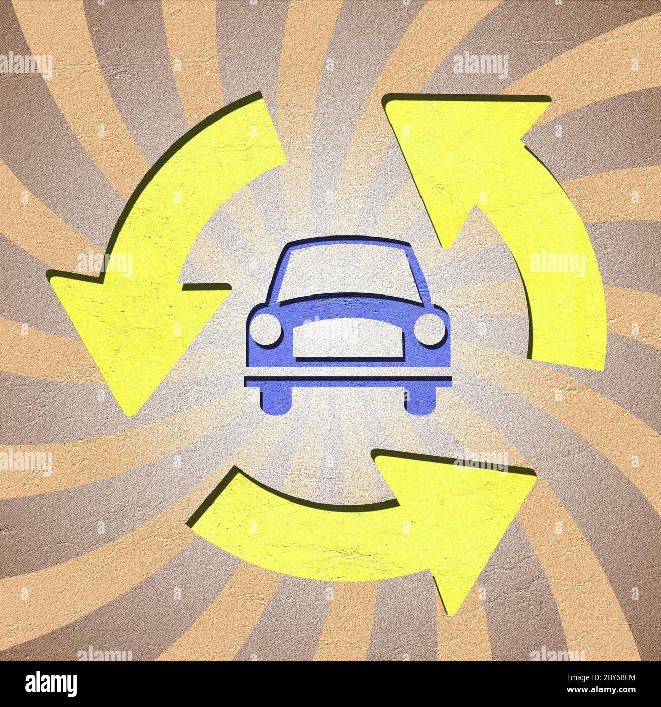 Car recycle hi-res stock photography and images - Alamy