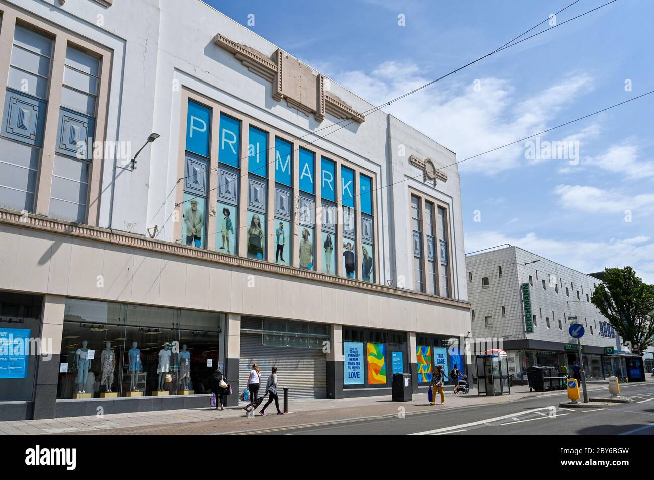 Brighton UK 9th June 2020 - The Primark store in Brighton as more non  essential shops and