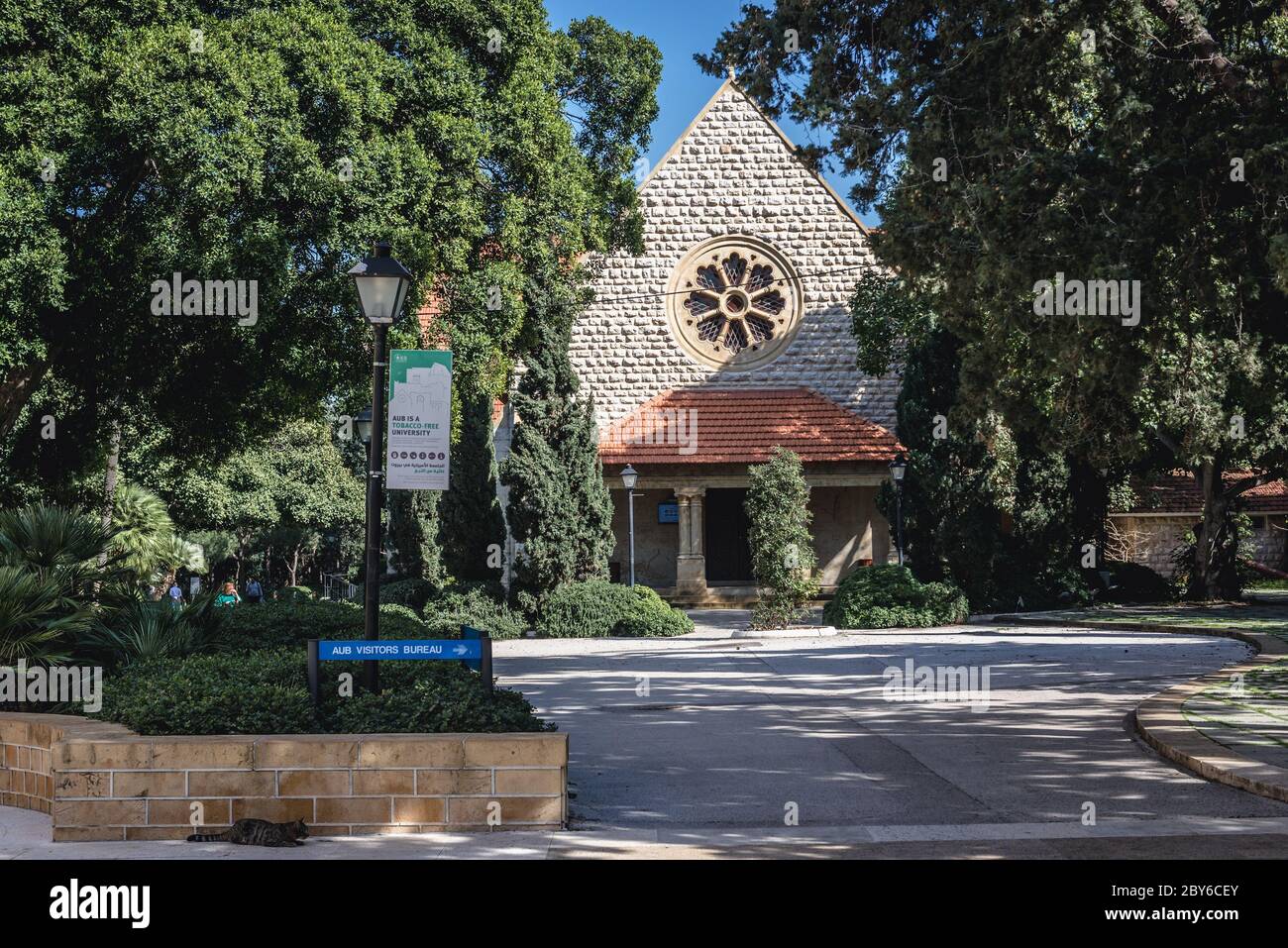 Historic Assembly Hall in American University of Beirut in Beirut
