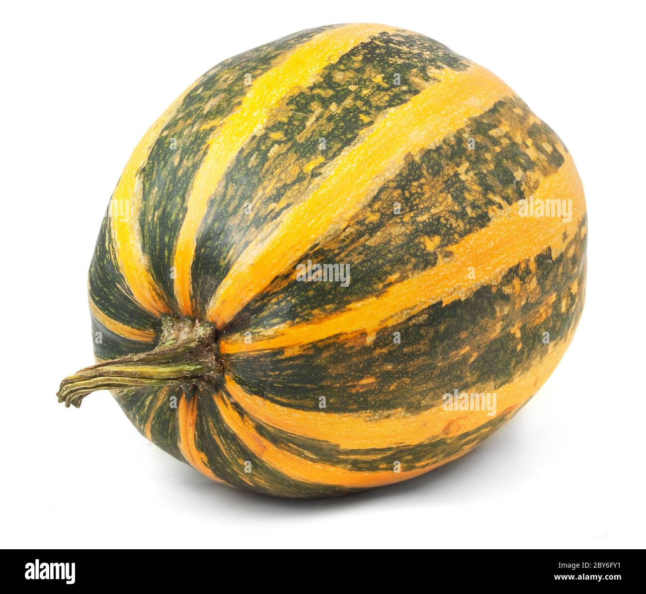 Yellow pumpkin isolated on a white background Stock Photo - Alamy