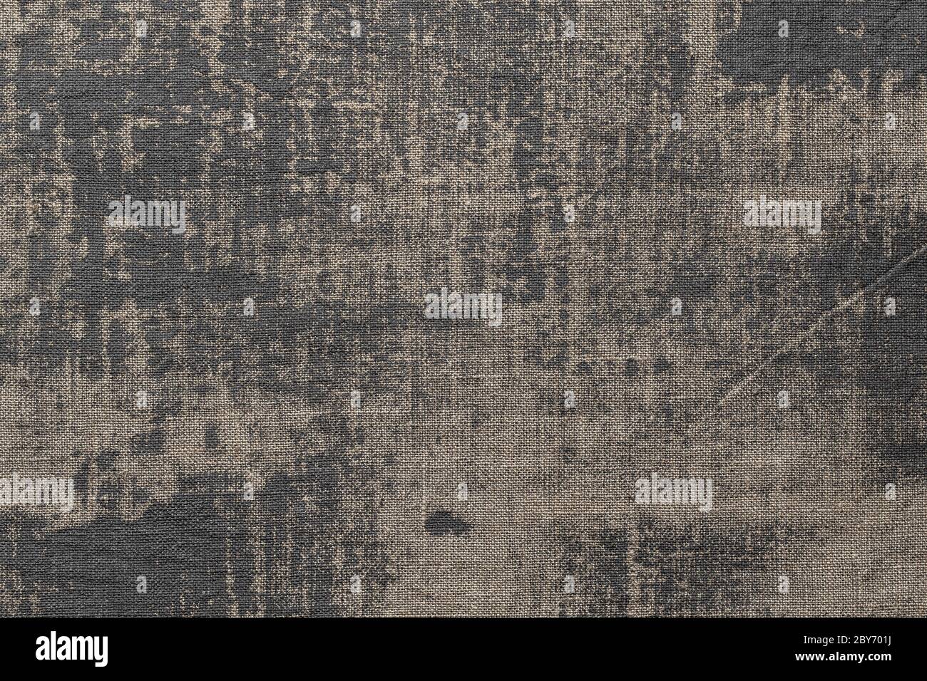 Close Up Shot Of Canvas Texture With Plain Weave Natural Plain Woven Fabric With Spots Of Gray Paint Simple Rustic Rough Decorative Background For Y Stock Photo Alamy