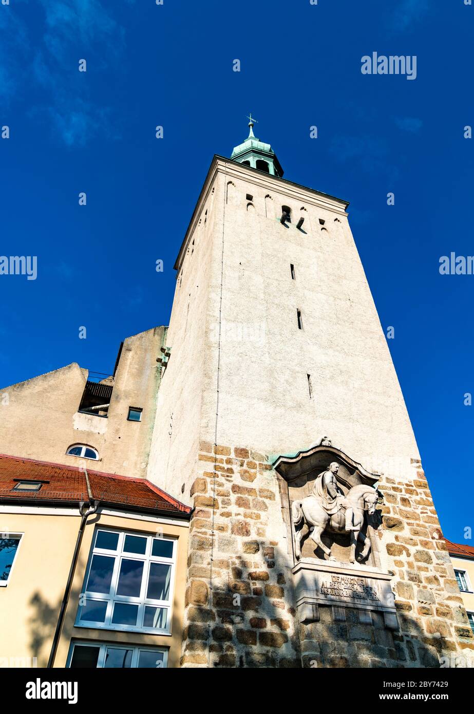 Lauenturm tower in Bautzen, Germany Stock Photo