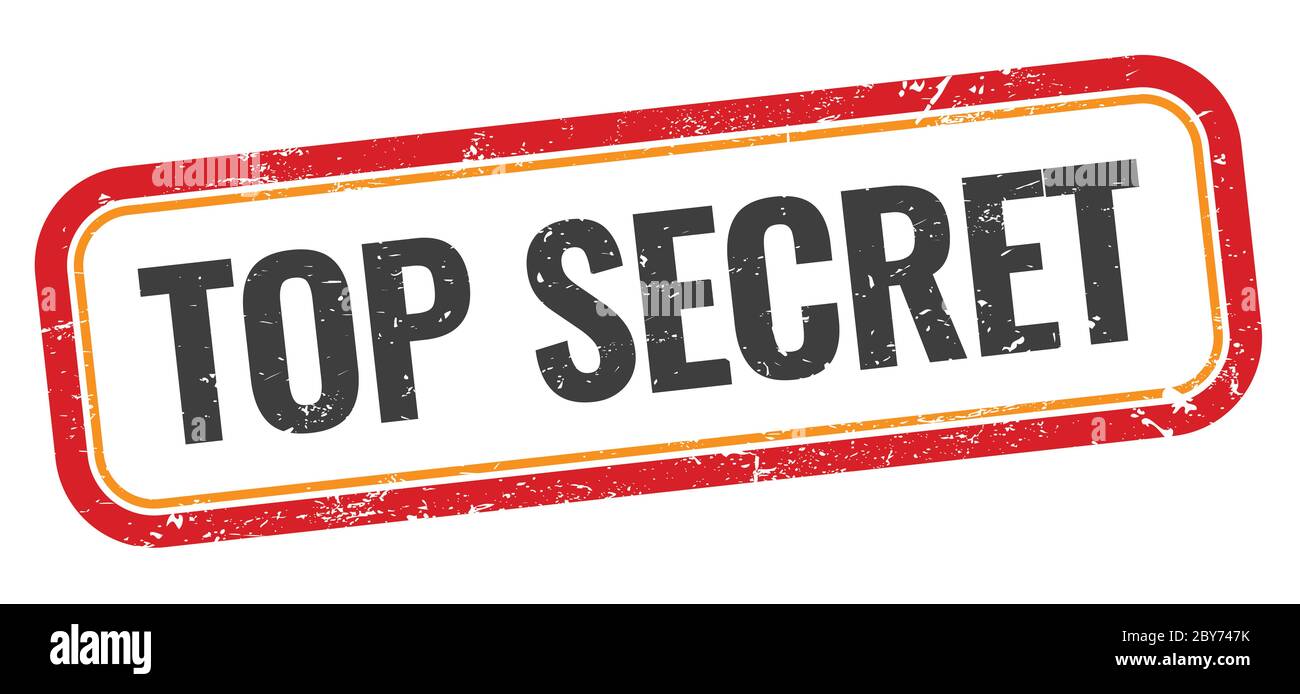 Top secret red rectangle hi-res stock photography and images - Alamy