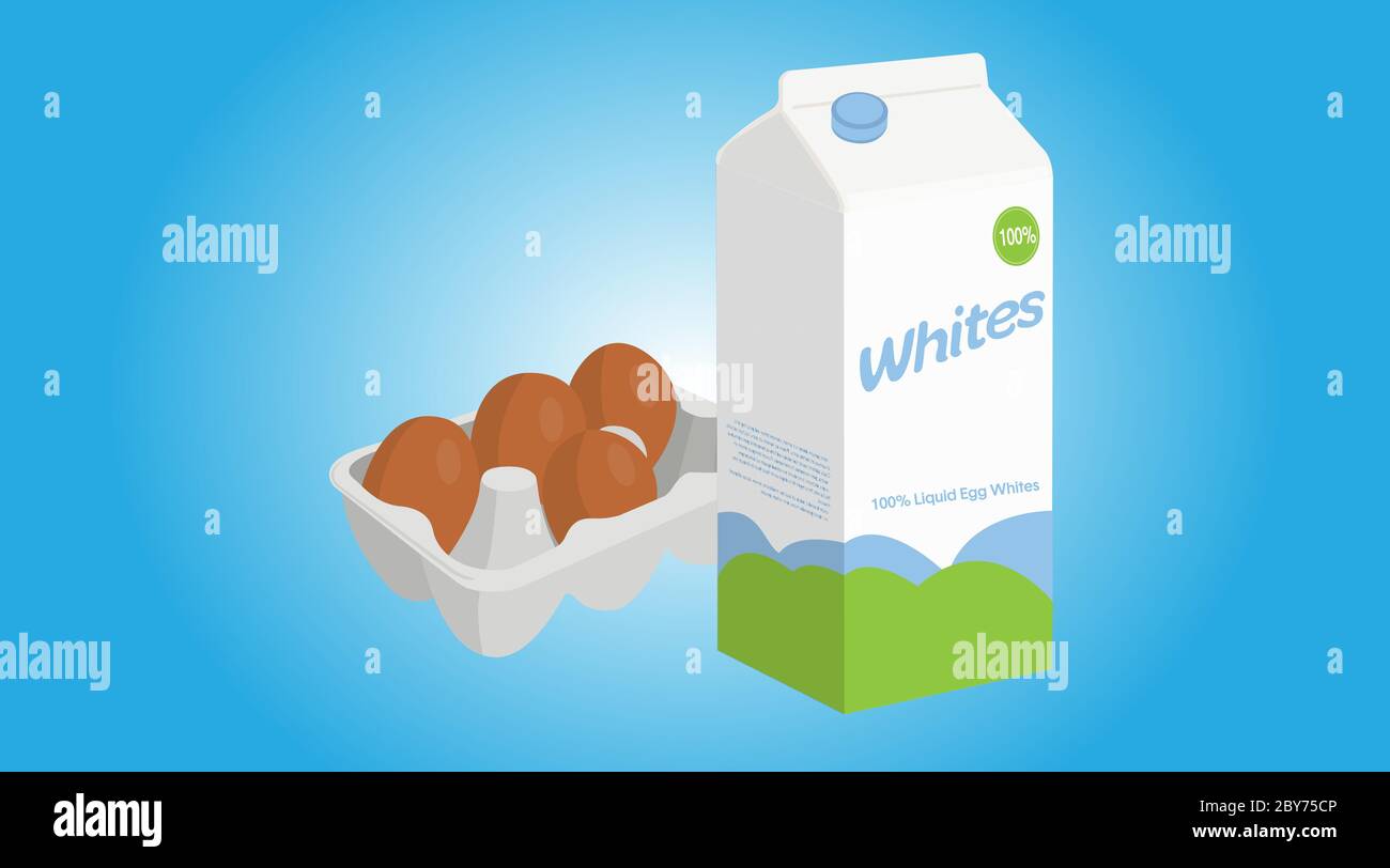 Egg whites Stock Vector Images - Alamy