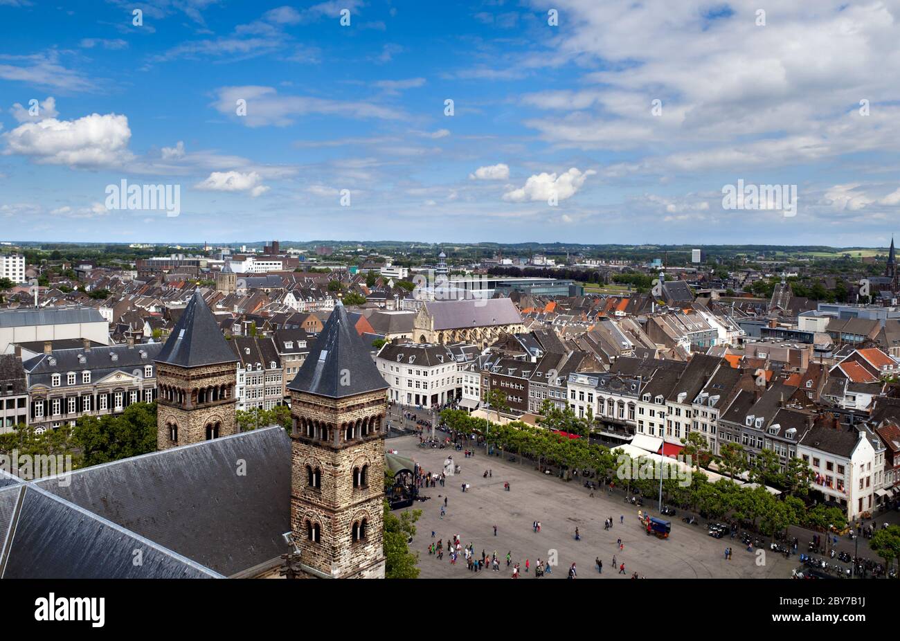 Maastricht square view hi-res stock photography and images - Alamy