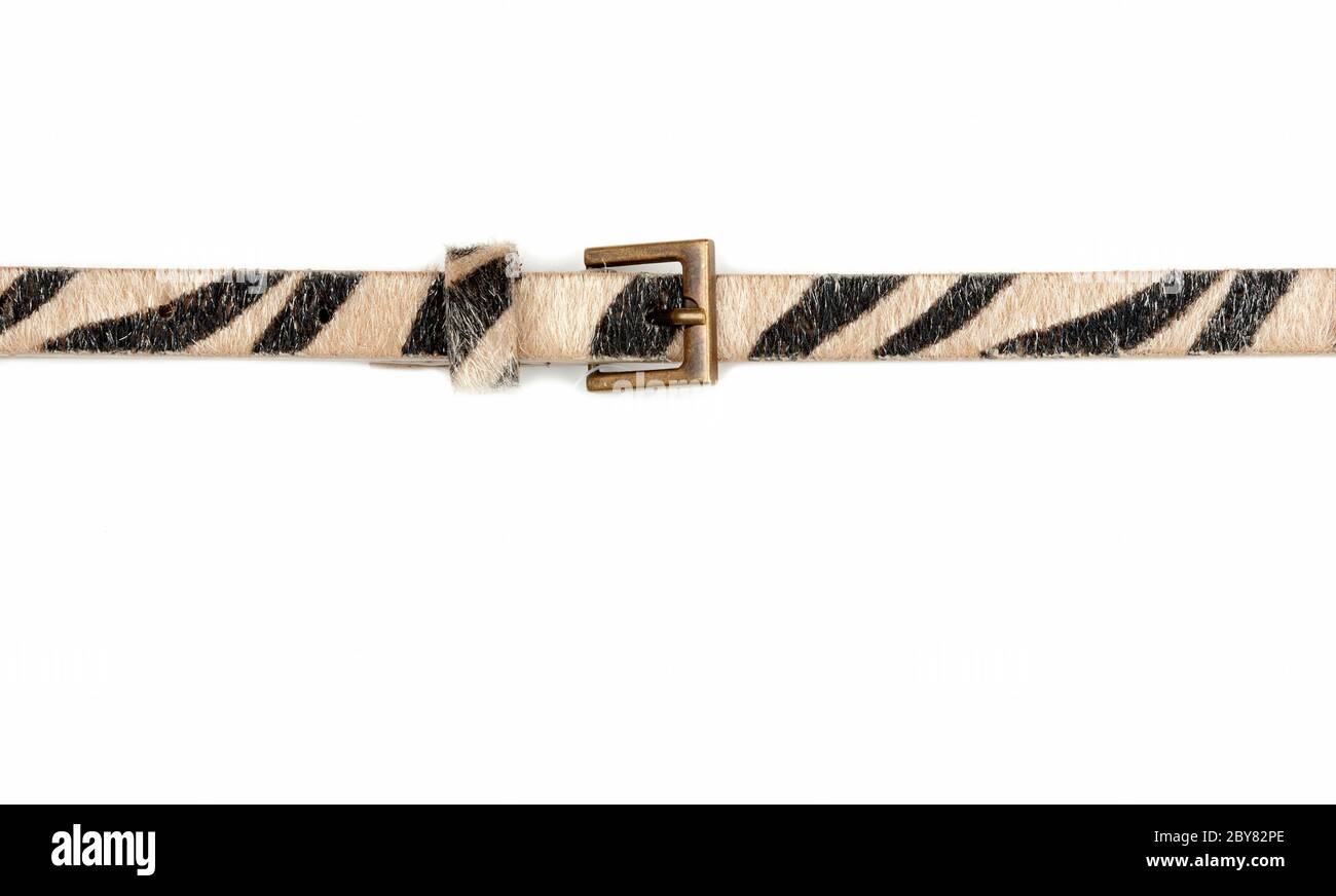 Leopard Belt Short
