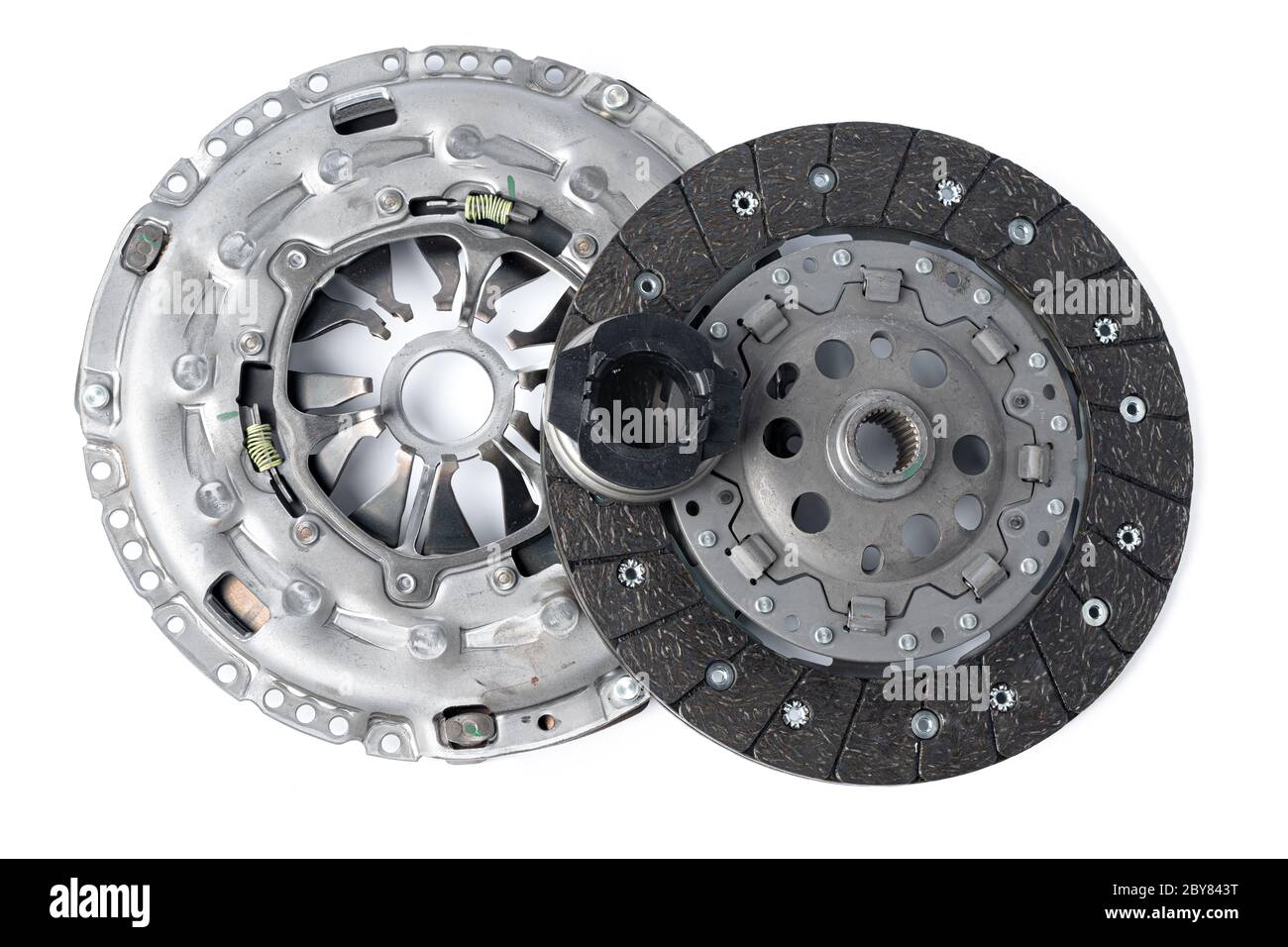 New automotive clutch on a white background Stock Photo Alamy