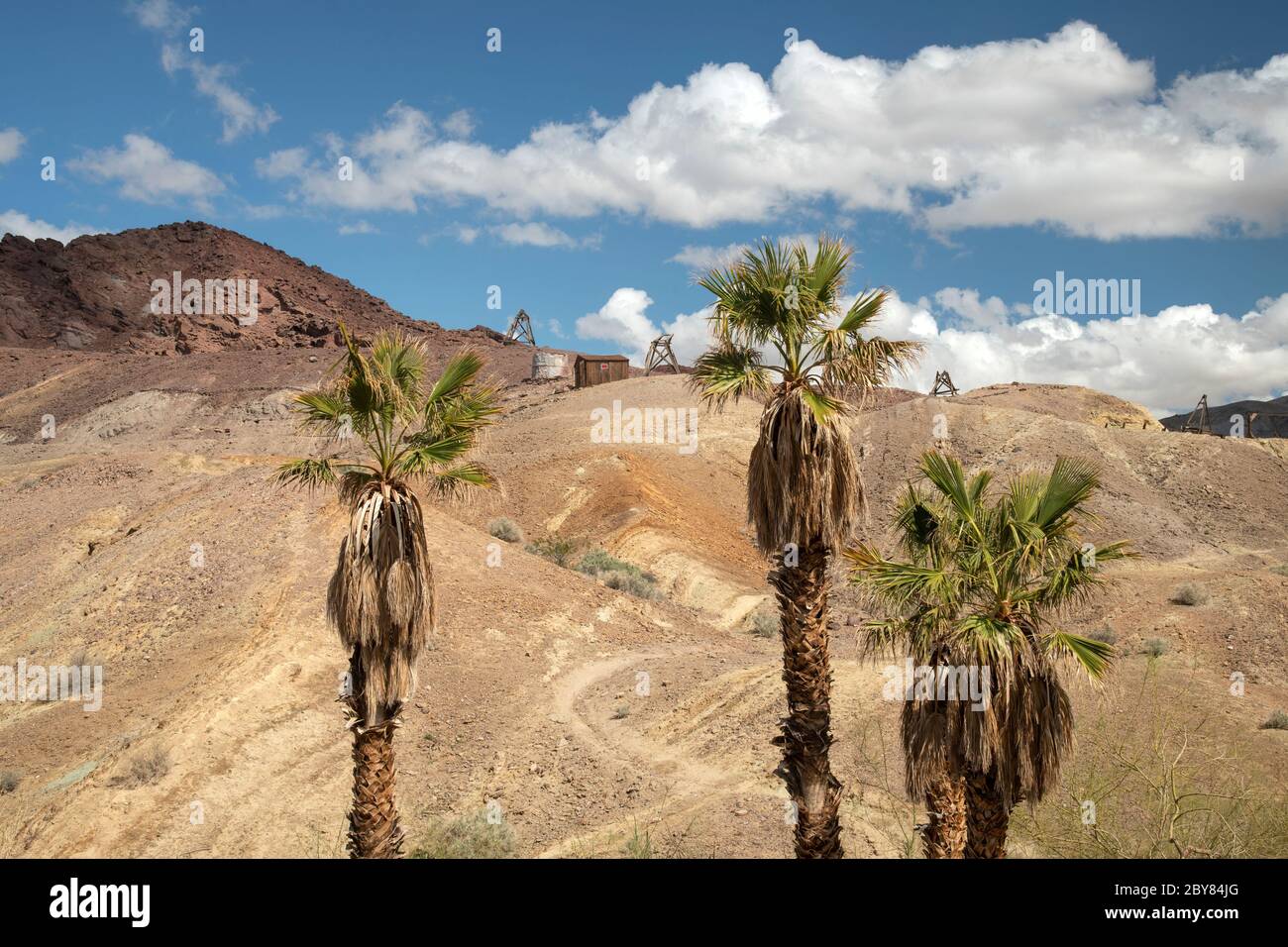 USA, California, Mojave desert, Route 66, Barstow, Calico Ghost Town, mine Stock Photo Alamy