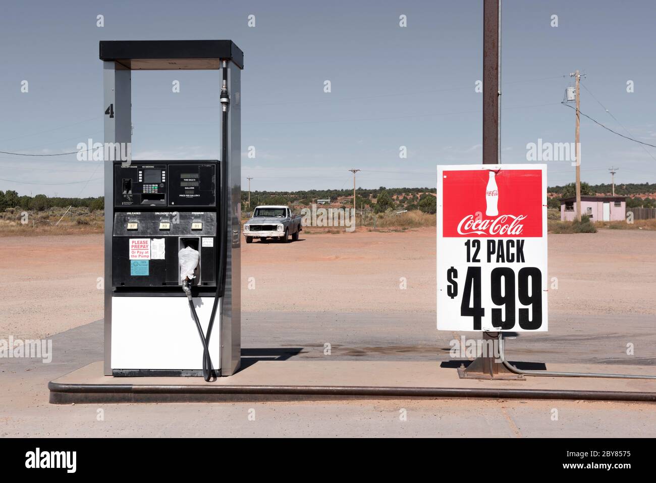 USA ,Arizona, Navajo Indian Reservation,Kayenta, Gas station Stock Photo Alamy