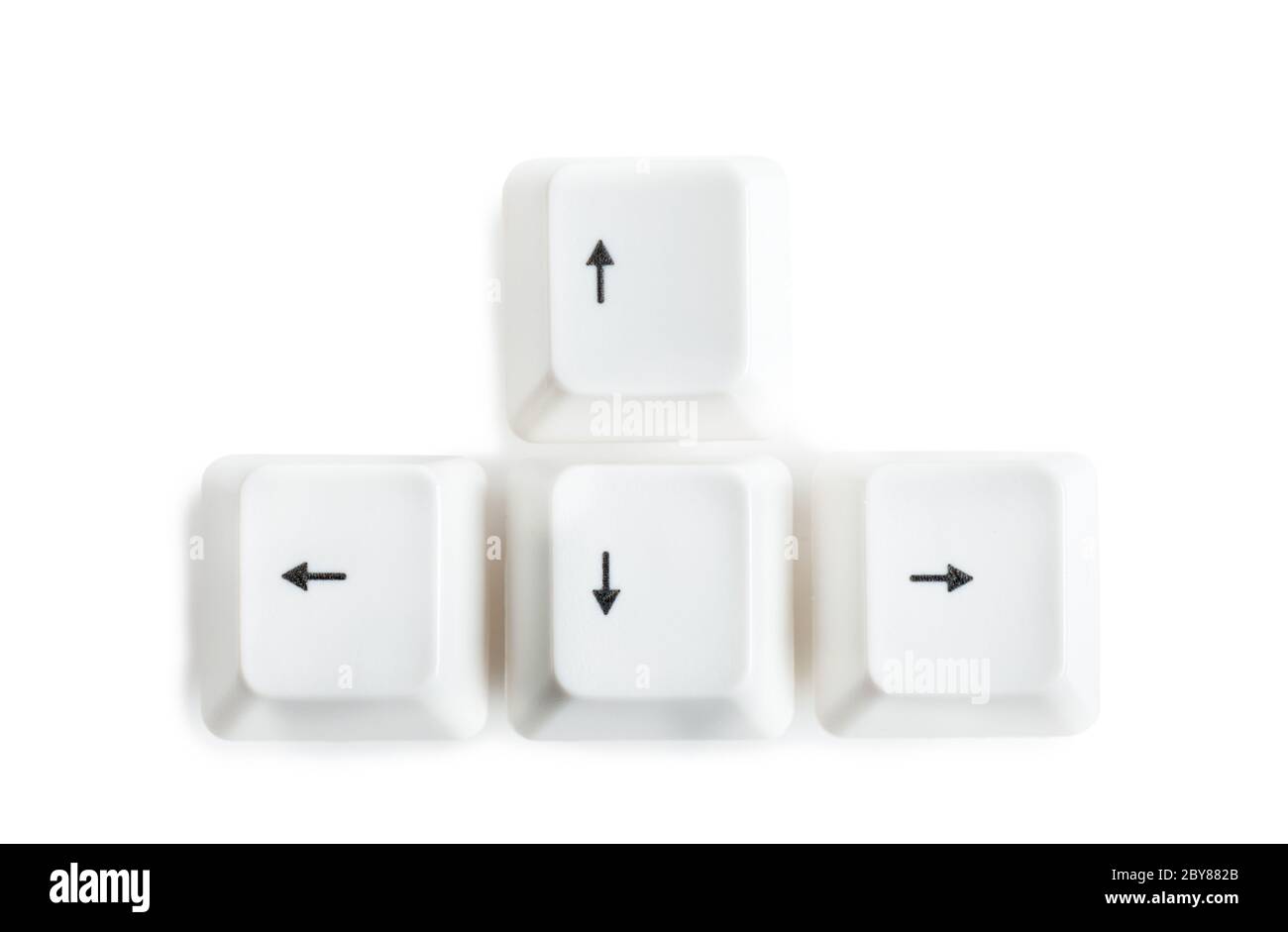 Arrow keys Stock Photo