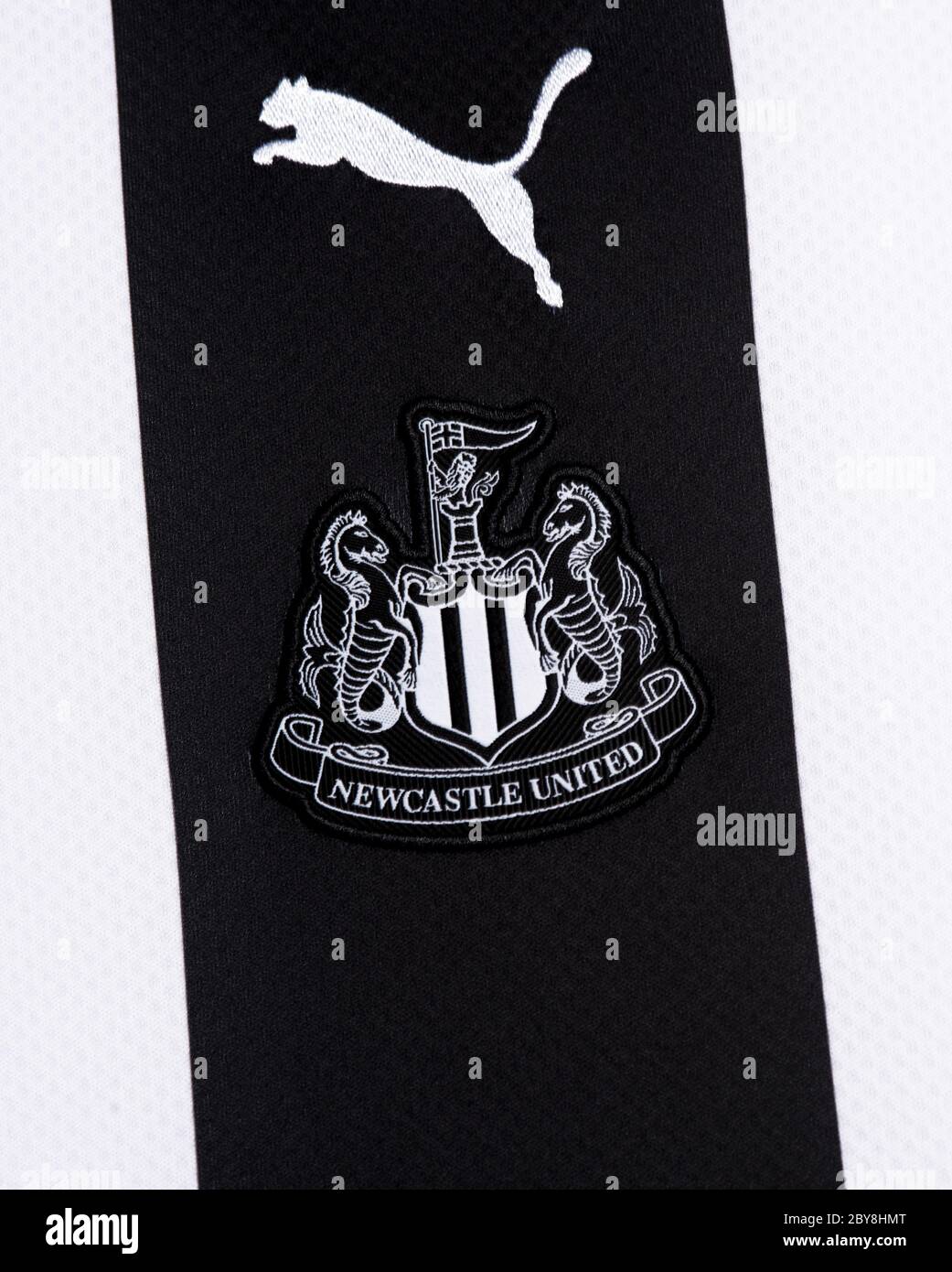 Newcastle United Football Club Crest Metal Window Sign SQ with Free UK P&P