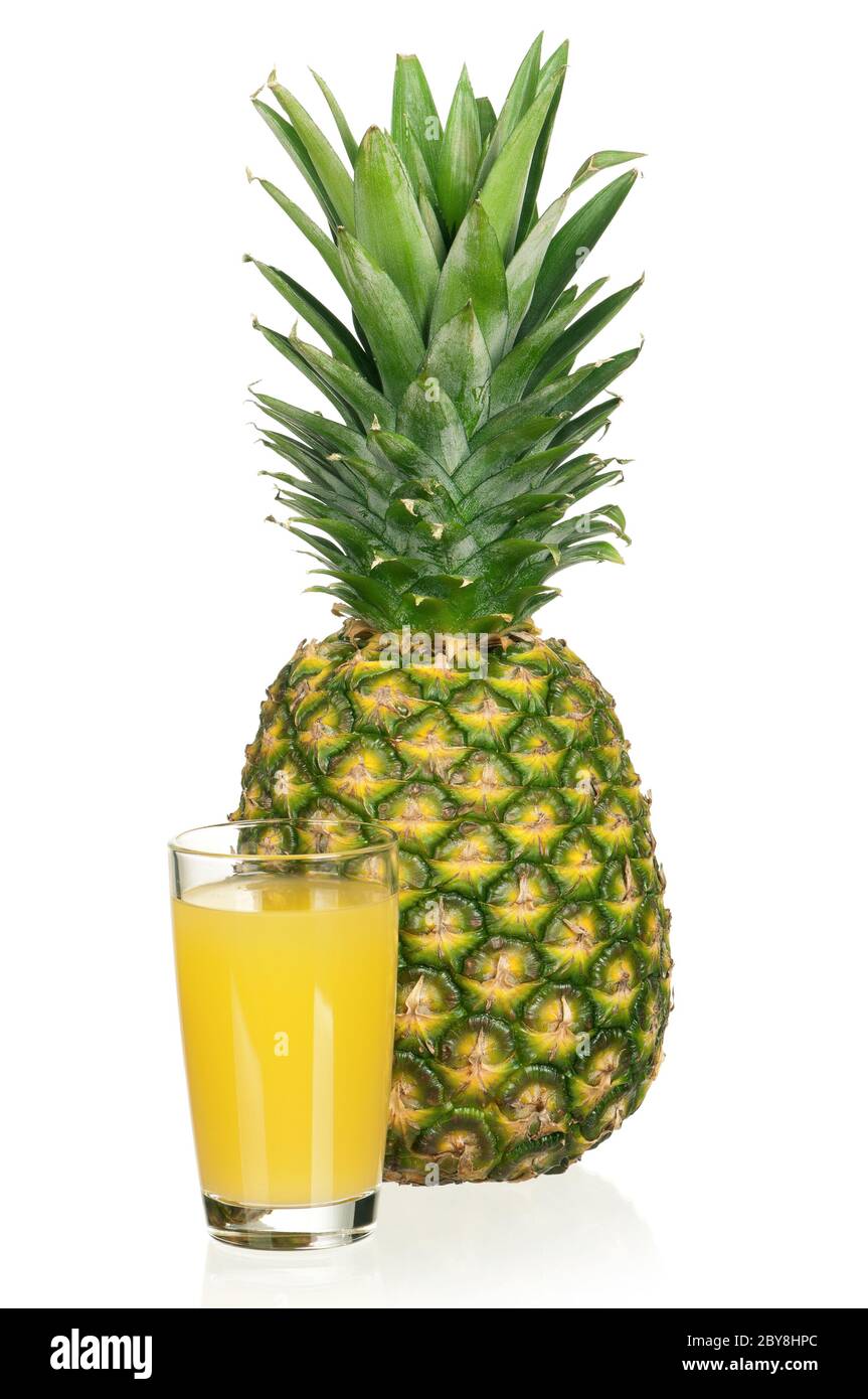 Summer refreshing pineapple juice hi-res stock photography and images ...
