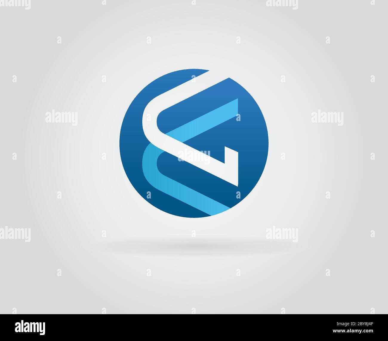 Logo Icon Design Template Elements in Vector Letter Stock Vector Image ...