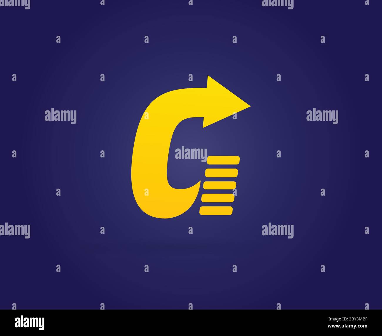Logo Icon Design Template Elements in Vector Letter Stock Vector Image ...