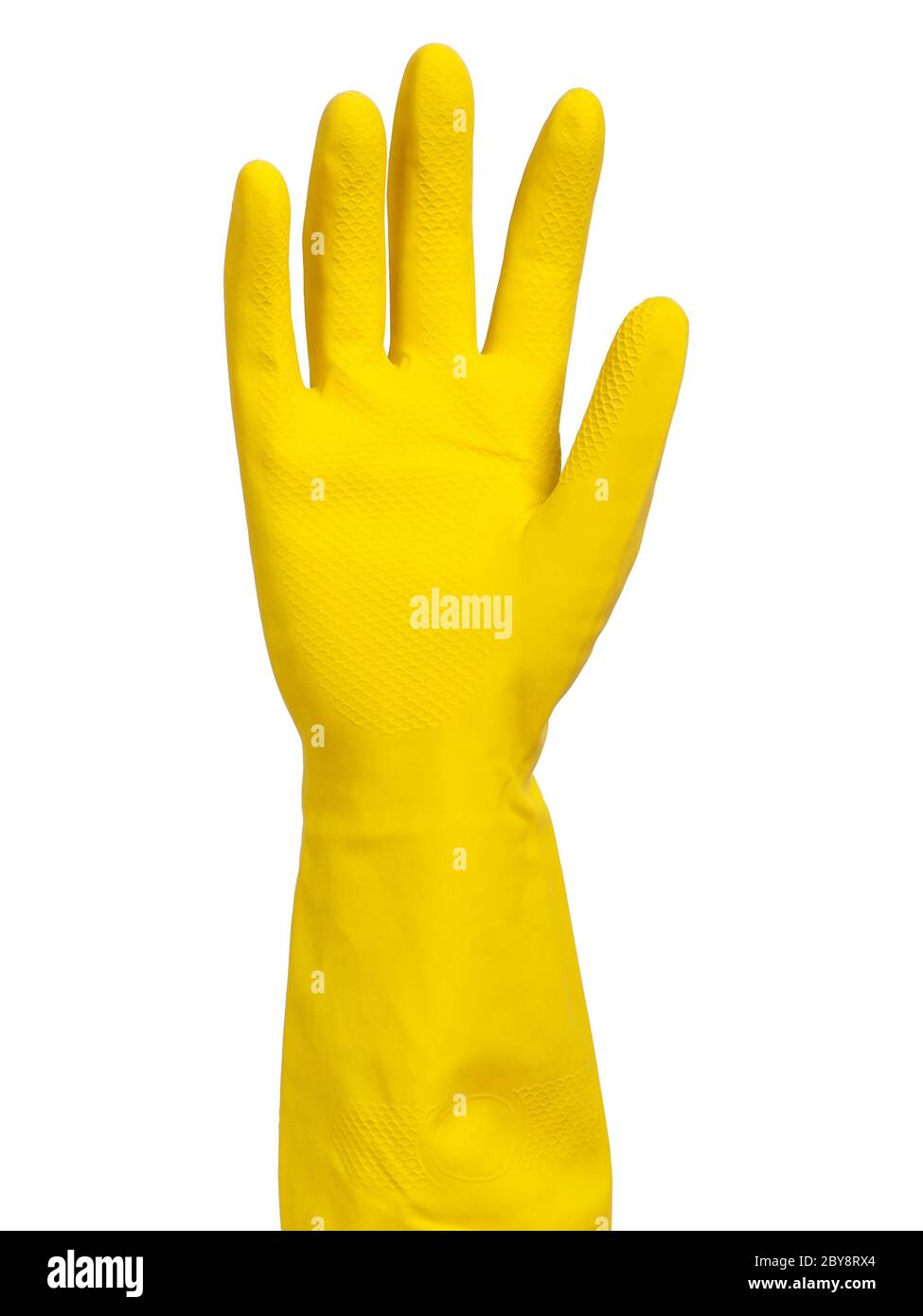 Hand in glove Stock Photo Alamy