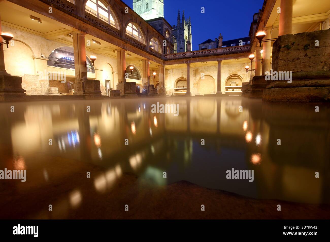 Ancient roman hot spring baths hi-res stock photography and images - Alamy