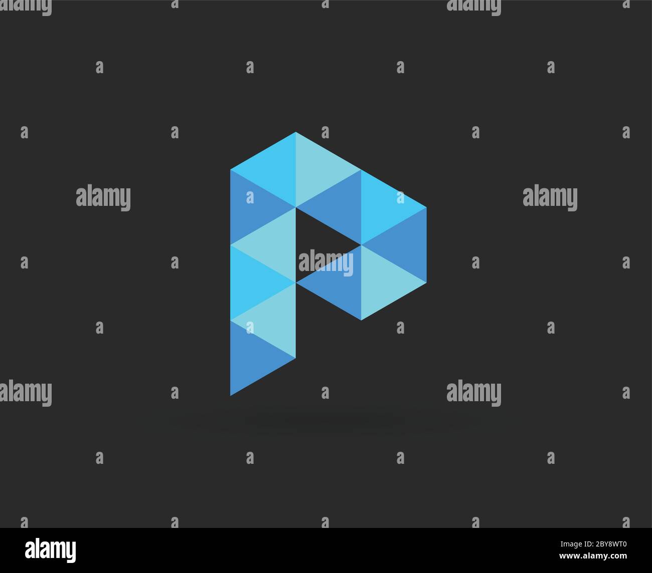 Logo Icon Design Template Elements in Vector Letter Stock Vector Image ...