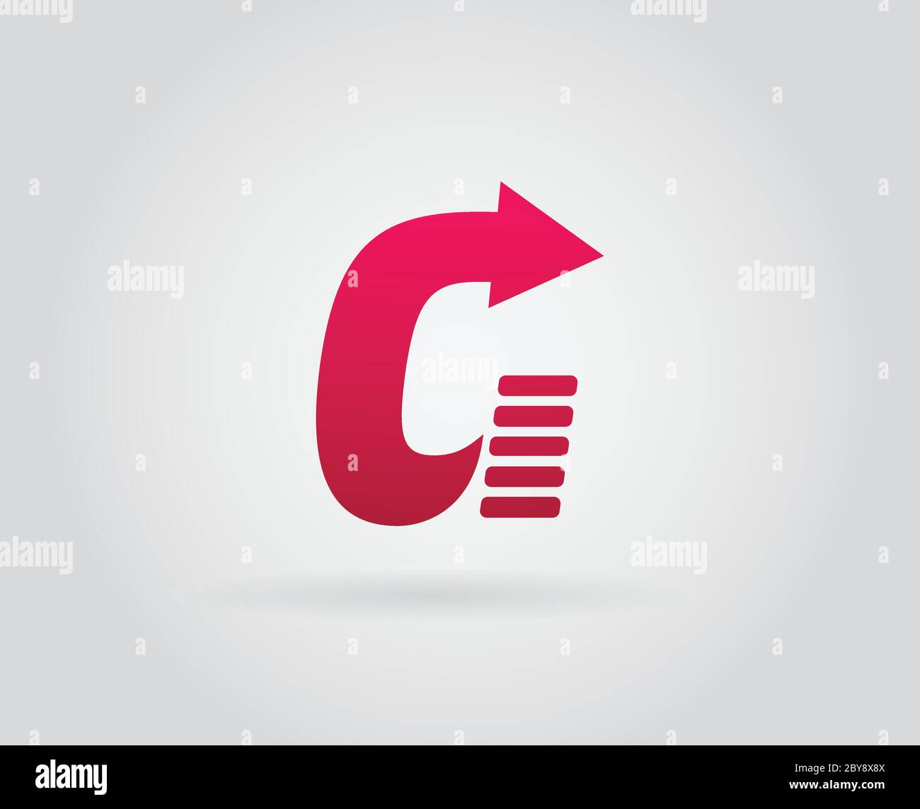 Logo Icon Design Template Elements in Vector Letter Stock Vector Image ...