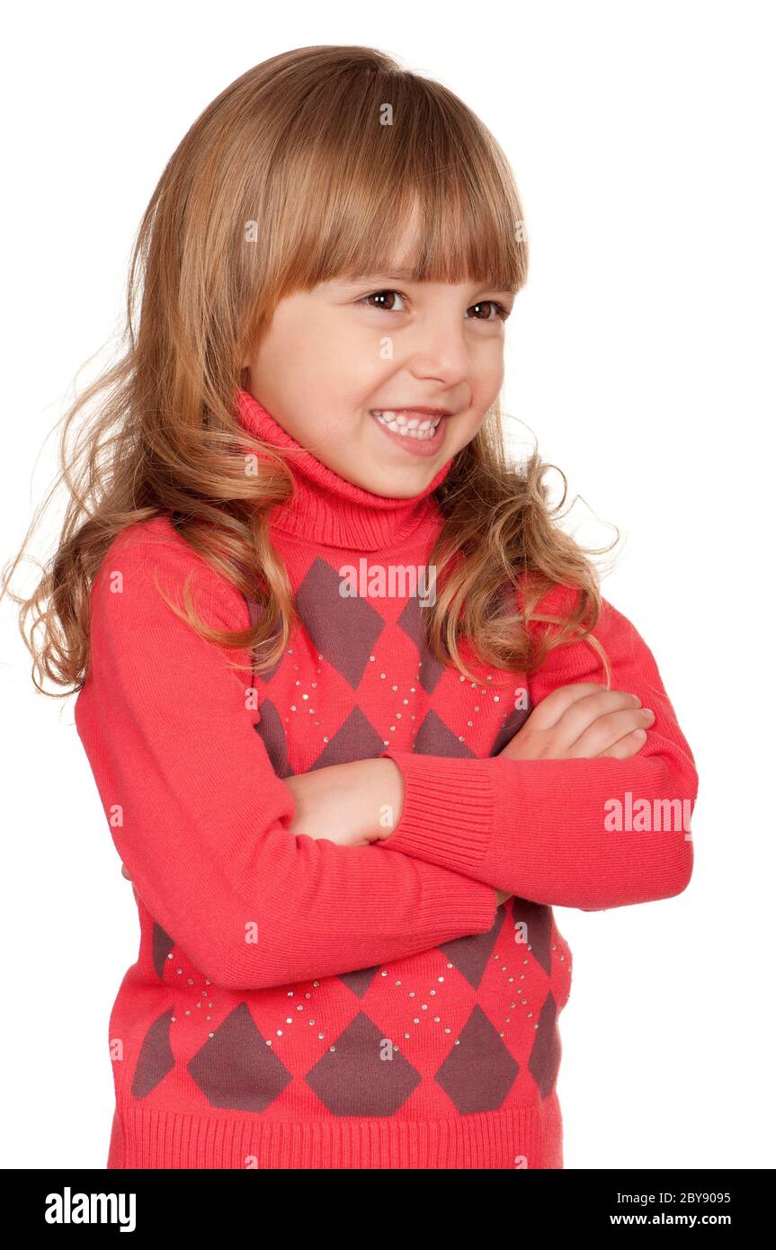 Pretty little girl Stock Photo