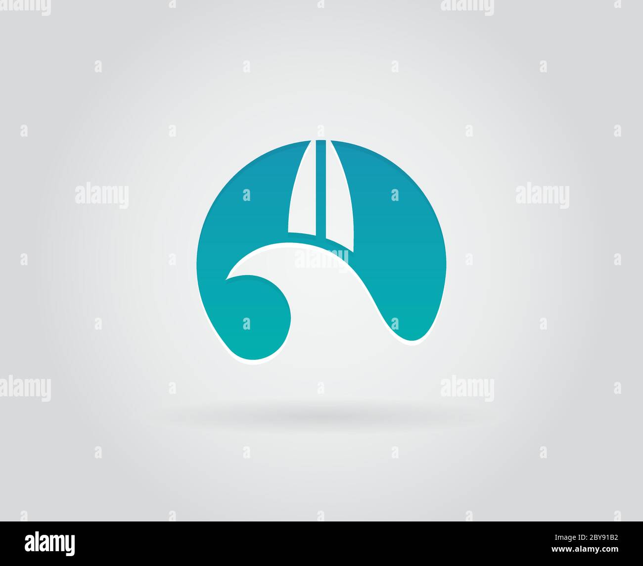 Logo Icon Design Template Elements in Vector Stock Vector Image & Art ...
