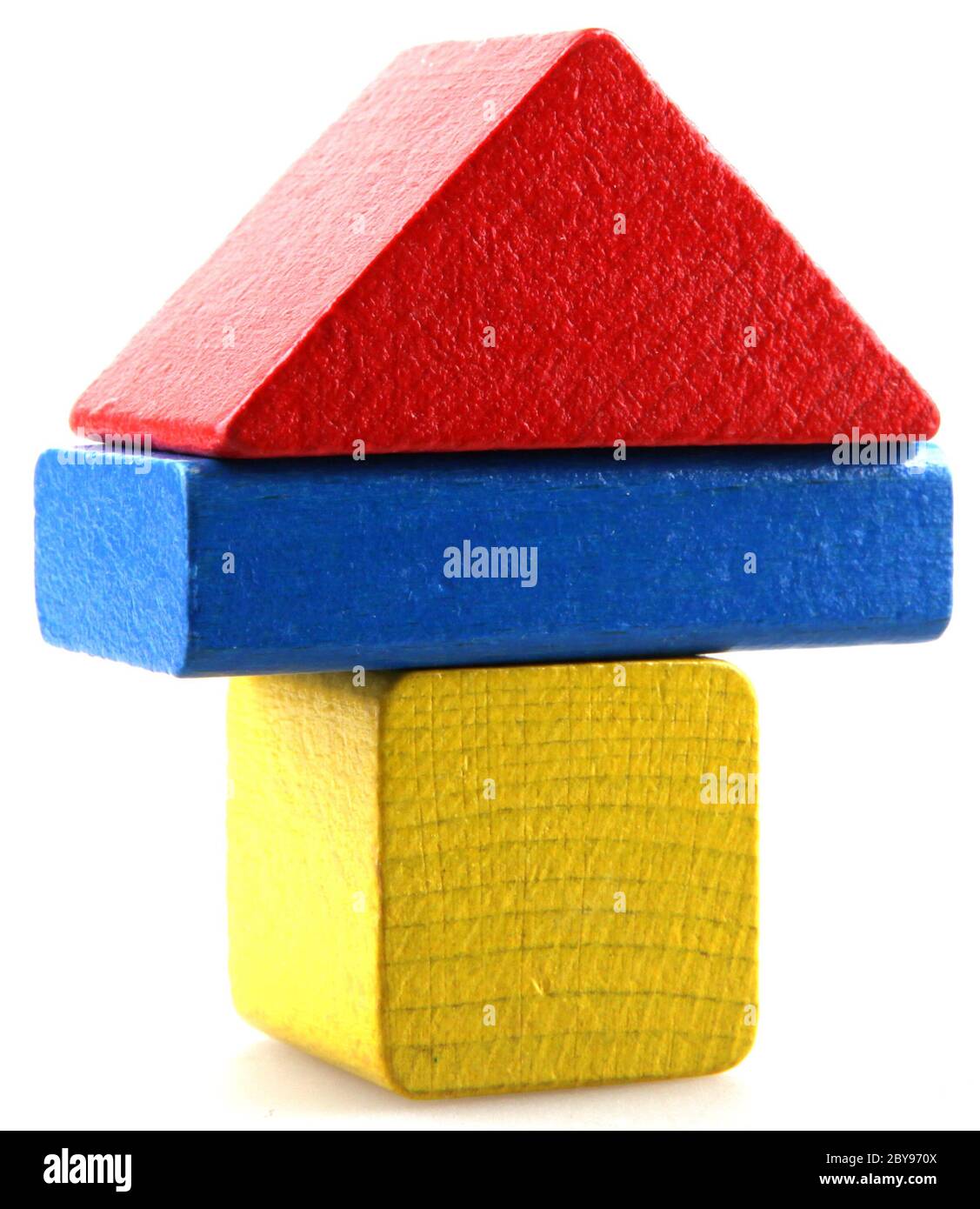 Wooden building blocks Stock Photo Alamy