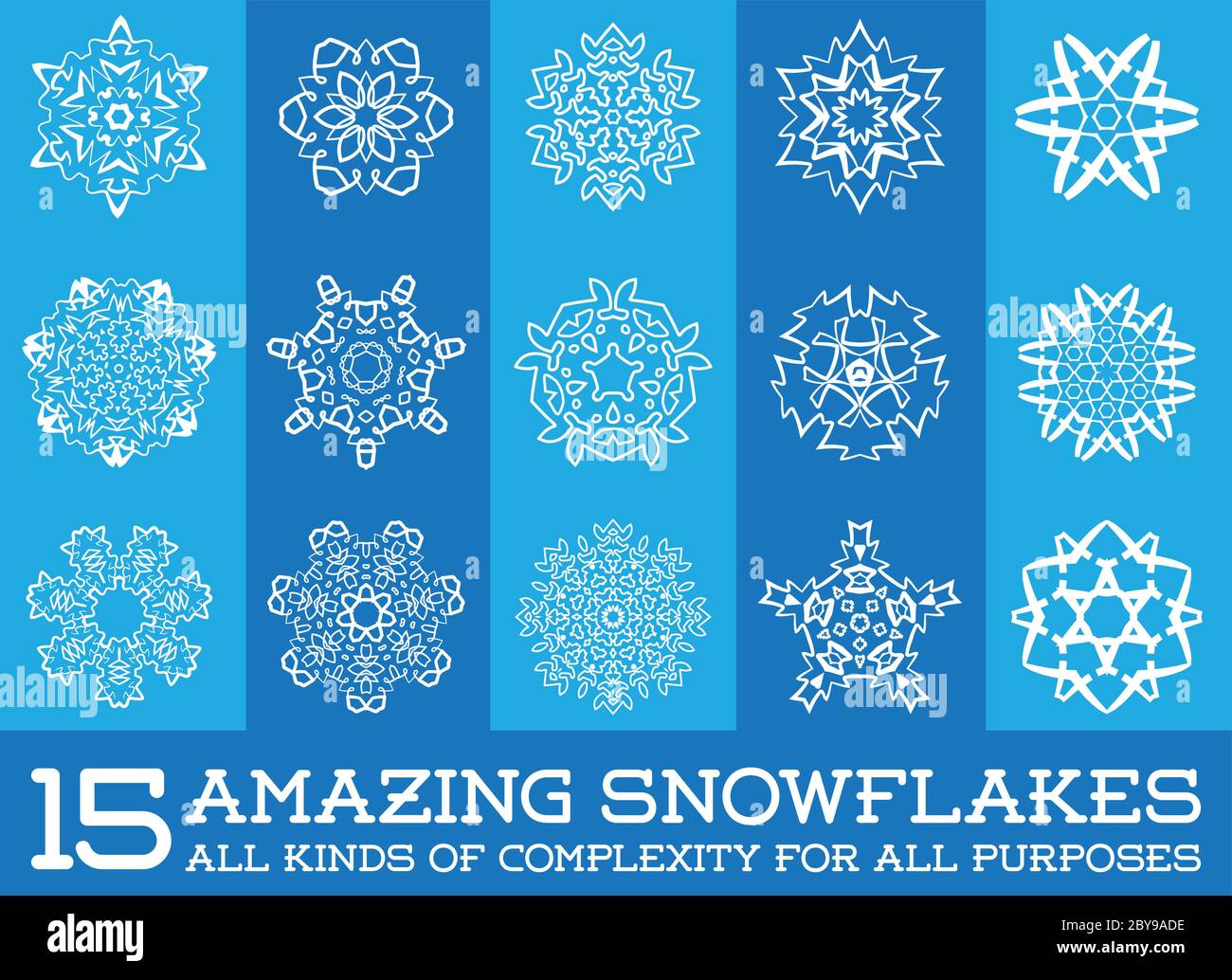 Fractals in nature Stock Vector Images - Alamy