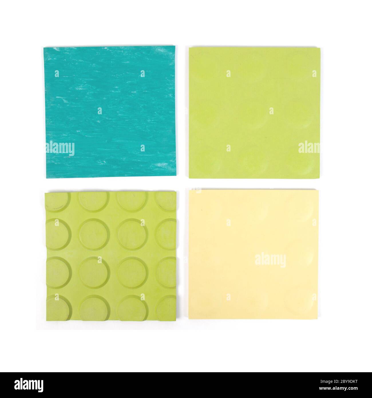 Green rubber linoleum sample Stock Photo Alamy