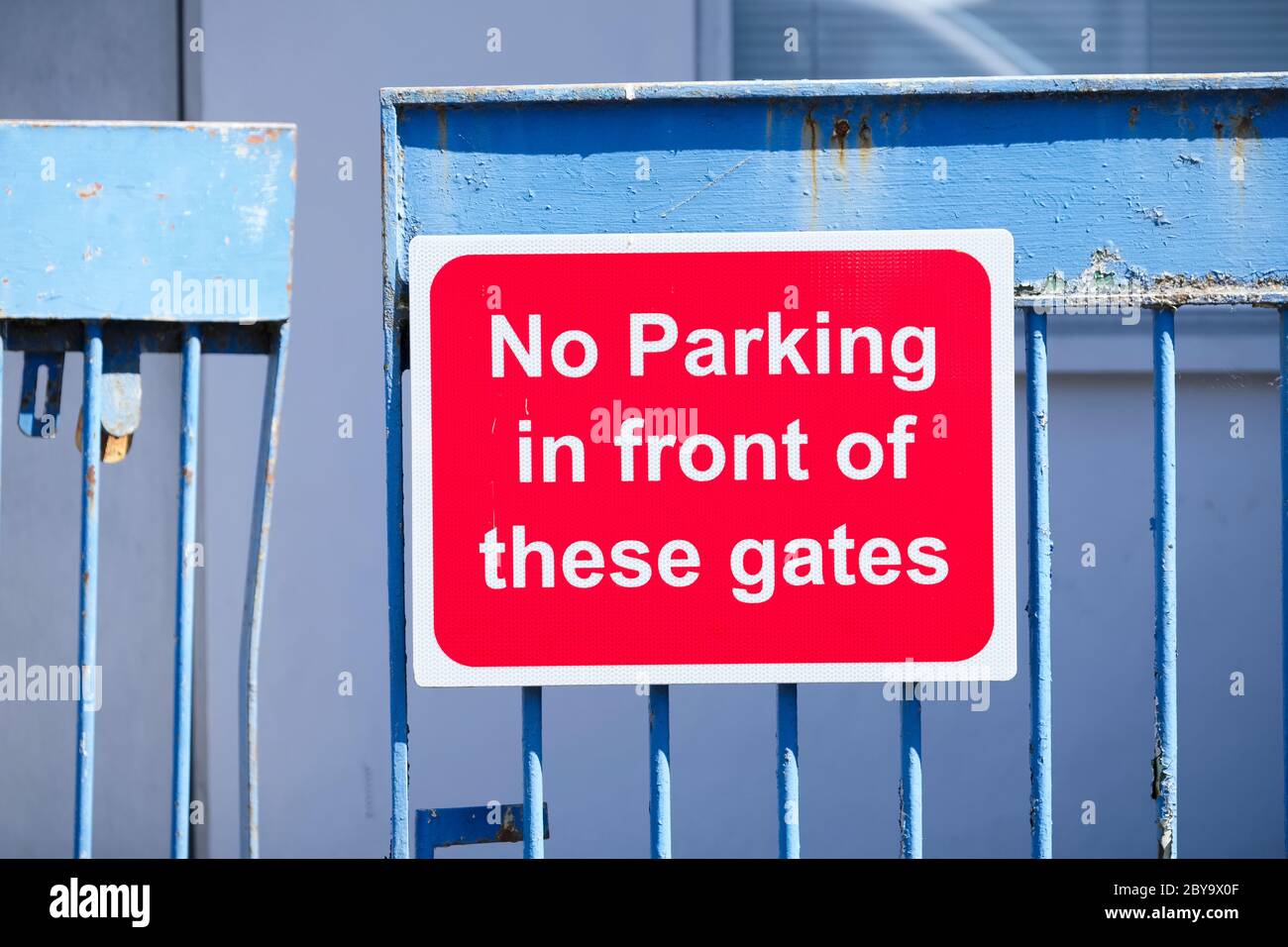 No parking in front of this gate access required at all times 